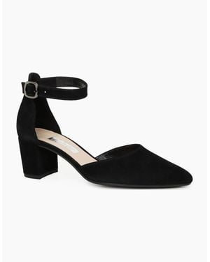 Gabor Gala Open Court Shoes - Black