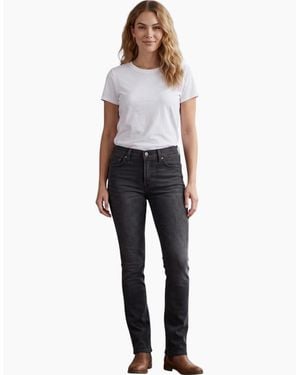Levi's Levi's Denim Jeans Super Siknny Mini Boot Bottom - Blue