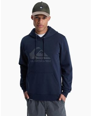Quiksilver Comp Logo Hoodie - Blue