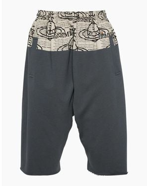 Vivienne Westwood Orb Print Bermuda Shorts - Grey