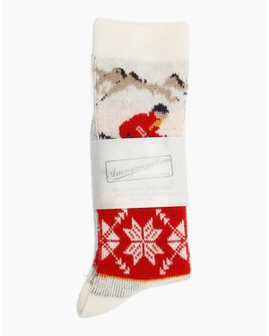 Anonymous Ism Ski Jq Crew Off Socks - White