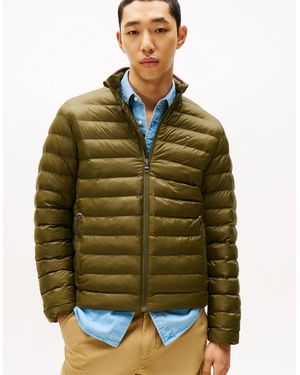 Tommy Hilfiger Packable Recycled Water Repellent Jacket - Green
