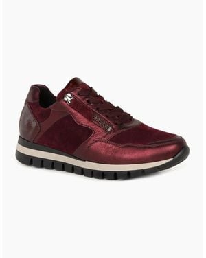 Gabor Willet Trainers - Red