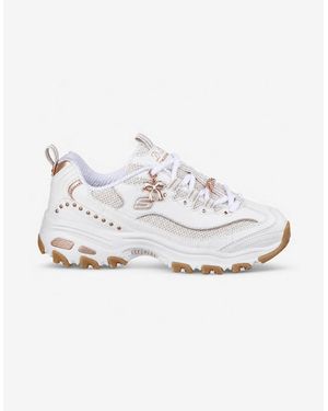 Skechers D'Lites - White