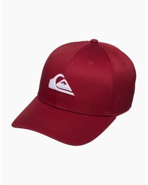 Quiksilver Decades Snapback Baseball Cap - Red