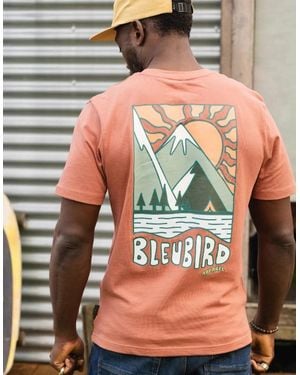 Bleubird Solace Tee Short Sleeve T-Shirt - Brown