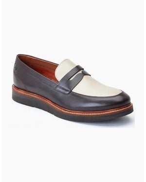 Base London Sid Penny Loafers - Blue