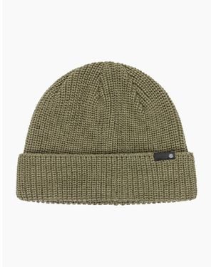 Element Low Docker Beanie - Green