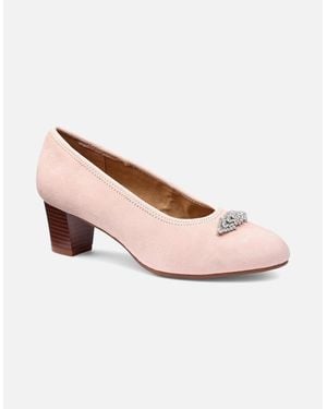 Hotter Strut Court Shoes - Pink