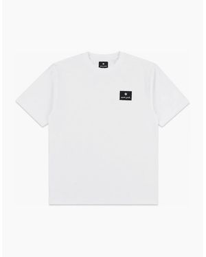 Snow Peak Snow Peak Square Logo T-Shirt Off - White