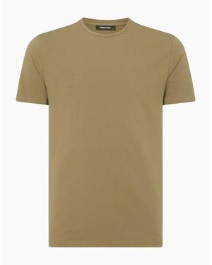 Remus Uomo Plain T-Shirt Stone - Green