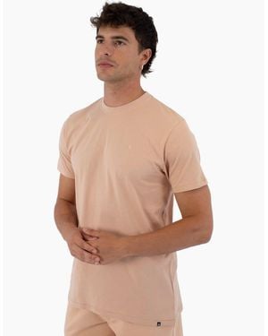 Hurley Low Tide Short Sleeve T-Shirt - Natural