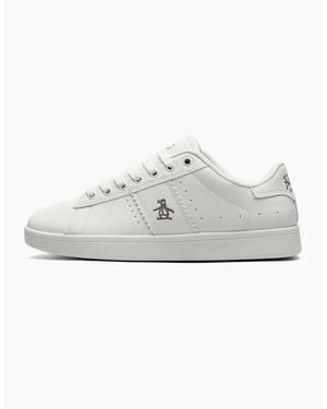 Original Penguin Steadman Memory Foam Trainers - White
