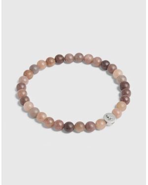COACH Signature Jade Bead Stretch Bracelet - Multicolour