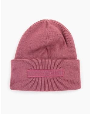 Canada Goose Tonal Emblem Beanie Soft Mauve - Pink