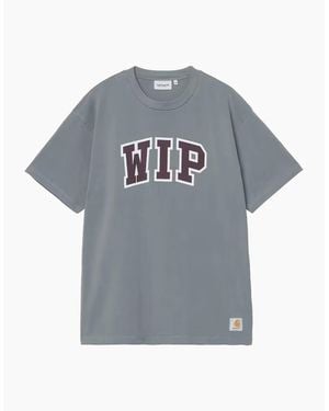 Carhartt S/S Wip Iii T-Shirt Cozy/Heavy Stone Wash - Grey