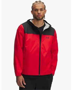Under Armour Cloudstrike Waterproof Jacket - Red