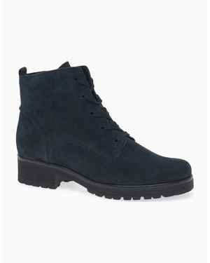 Gabor Zumba Ankle Boots - Blue