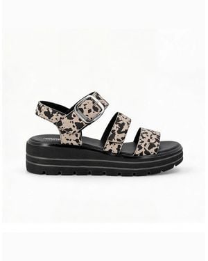 Remonte D3N50 Ankle Strap Sandals - Black