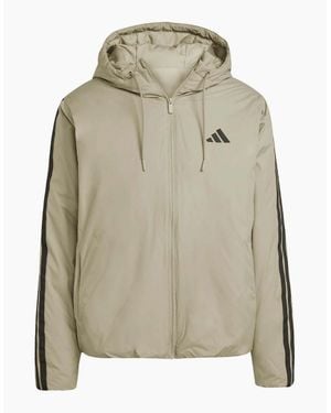 adidas Ess 3S Ins Hoody - Grey
