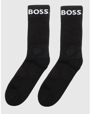 BOSS Boss 2 Pack Rs Sport Socks Nos - Black