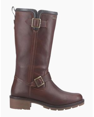 HUNTER Skye Long Boots - Brown