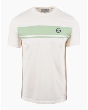 Sergio Tacchini Master T-Shirt Gardenia/Quiet - White
