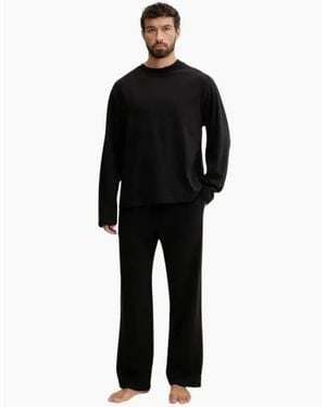 Calvin Klein Icon Jersey Pyjama Set - Black