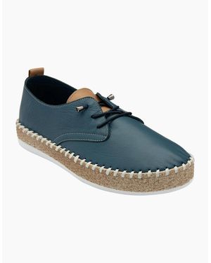 Lotus Marlie Lace Up Shoes - Blue