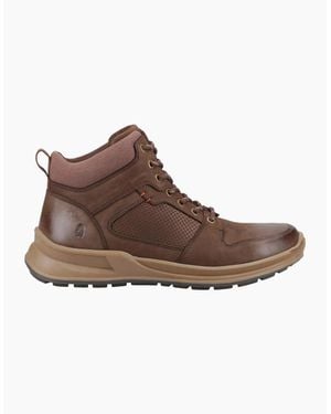Hush Puppies Arnie Memory Foam Boots - Brown