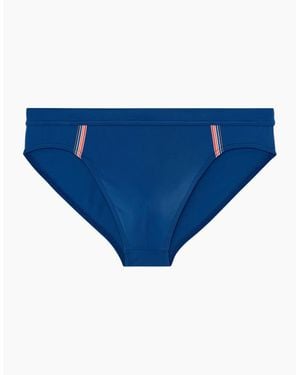 Hom Nautical Cup Swim Mini Briefs - Blue