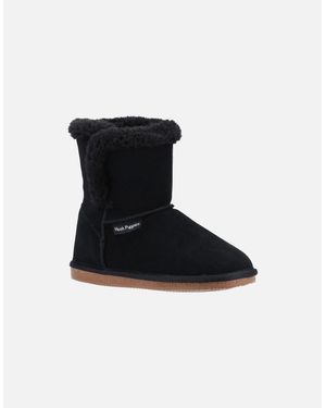 Hush Puppies Ashleigh Slipper Bootie - Black