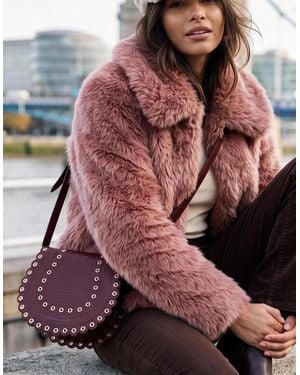 Nooki Design Montreal Leather Satchel - Red