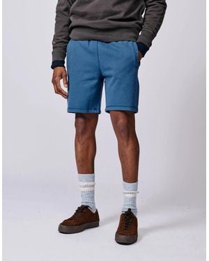 aubi Glebe Sweat Short - Blue