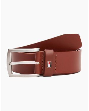 Tommy Hilfiger New Denton Leather Belt - Brown