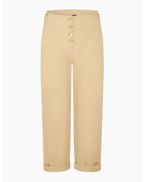 BOSS W 10269210 01 Straight Leg Trousers - Natural