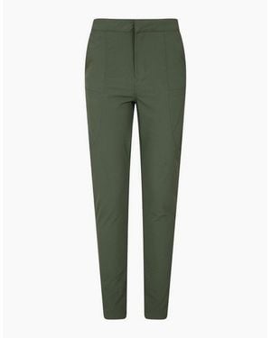 Mountain Warehouse Ladies Kesugi Slim Hiking Trousers - Green