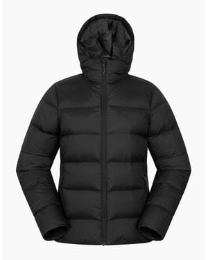 Mountain Warehouse Ladies Stratus Packaway Jacket - Black
