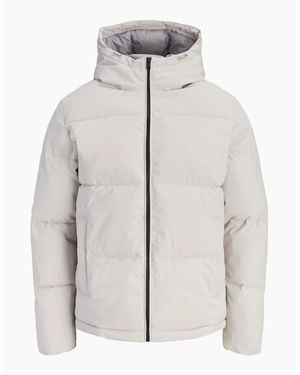 Jack & Jones Galaxy Puffer Padded Jacket - Grey