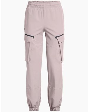Under Armour Unstoppable Closed Hem Jersey Joggers - Pink