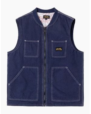 Stan Ray Pork Chop Vest - Blue
