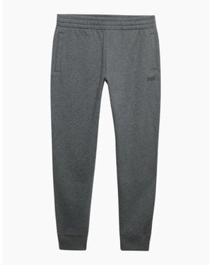 Superdry Essential Logo Slim Fit Joggers - Grey