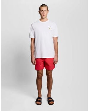 Lyle & Scott Swim Shorts - Red