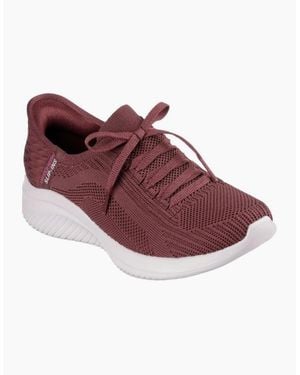 Skechers Slip In's Ultra Flex.0 Brilliant Path 149710 Burgundy - Red