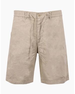 GANT Reg Linen Shorts Oat - Natural