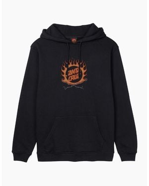 Santa Cruz Forging Dot Centre Hoodie - Blue