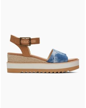 TOMS Diana Wedge - Blue