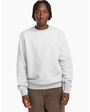Element Icon Embroidery Sweatshirt - White