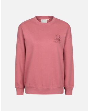 Mountain Warehouse Ladies Lake District Graphic Sweatshirt - Pink