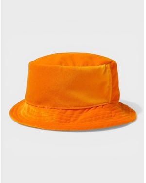 GALLERY DEPT. Velvet Bucket Hat - Orange